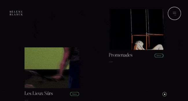 example of dynamic scrolling pattern